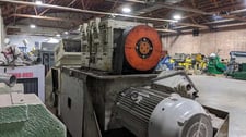 20" x 50" Cumberland #5018, granulator, 300 HP, 18 knife hog style rotor, 2 bed knives, belt driven