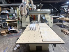 Motionmaster #QE1F-6.6/12-24-130-NC-CB, 5-Axis CNC Router, CNCPD head, 10 HP VFD, 9 HP spindle, Fagor 8055