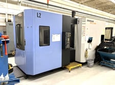 Daewoo Doosan #HP-5100, CNC horizontal machining center, 60 automatic tool changer, 33.5" X, 27.6" Y, 29.5"
