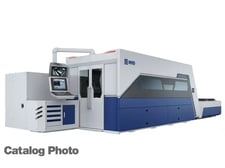 Wysong #F2-3015, twin pallet 6000 watt CNC fiber laser, ESA S657W 21" touch screen Control, new