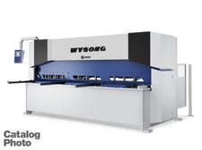 1/4" x 10' Wysong #MB06-122, hydraulic shear, 10" throat, 13 HP, front support arms, foot pedal, new