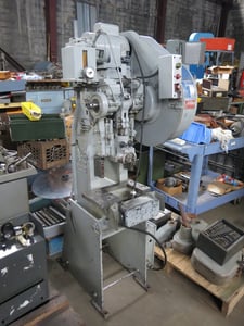 8 Ton, Niagara #A-8, Punch Press, 1 phase, 1-1/4" stroke, 6-3/4" Shut Height, 1-1/9" adj, 11-3/4" x 7-1/2"