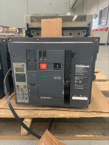 800 Amps, Square D, NW08H1, 65kA, Drawout, manually operated Breaker