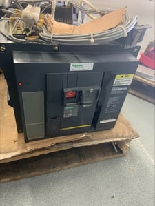 800 Amps, Square D, NW12HF, 85kA @ 600 Volts, Drawout, electrically operated Breaker