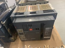 800 Amps, Square D, NW08H1, 65kA, Drawout, manually operated Breaker