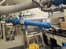 26 sq.ft. Pfaudler #08-060-BEM-26, Tantalum Condenser, Tungsten Alloy Tubes, Carbon Steel Shell, 90psig @350