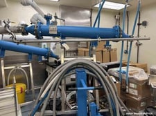 26 sq.ft. Pfaudler #08-060-BEM-26, Tantalum Condenser, Tungsten Alloy Tubes, Carbon Steel Shell, 90psig @350