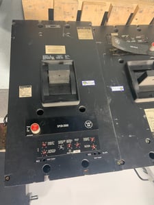 600 Amps, Westinghouse Westinghuse, SPCB-2000, 600A sensors, LSG, Includes a 120/60 Shunt trip