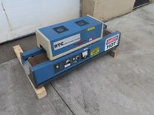 6" x 48" Radiant Technology Corp (RTC) #M-100, wire mesh continuous dryer, infarent belt, 300°C
