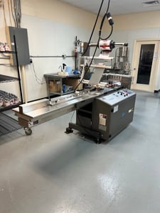 PFM #Hawk, Flow Wrapping Machine, 120 PPM, 0.2-9.6" width x 2-20" L x 0.1-4.25" H, 9.8" x 6.7" jaws, 230 V
