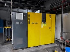 Kaeser #SFC-90ST, rotary screw air compressor, 100 HP