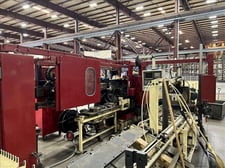 7" Modern #6MNC, CNC tube cut-off machine, 8 station, 24' automatic feeder, Fanuc Oi-TD, 2014