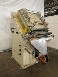 30" x .25" Coe Press Equipment #CPPS-PO-400-24, powered straightener, 2 power driven pinch rolls