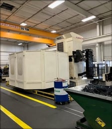 5" Fermat #WFT-13, CNC horizontal boring mill, 98" vertical travel, 141" table travel, 59" saddle travel, 40