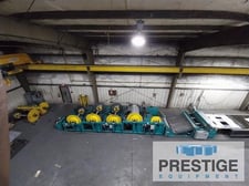 Iowa Precision/Mestek #PCF6014, Plasma Coil Feed, w/(2) 50" Inserts, 60" width x 14 gauge capacity, 20" I.D.