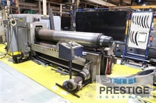 8' x 1" Bertsch #14, Initial Pinch Bending Roll, (3) 16" Roll diameter, 1975