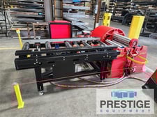 24" x 5/16" Davi #MCA-0615, Hydraulic Bending Roll, 4-Roll, 1/4" Pre-Bending capacity, 6" top/5.5" bottom/5"
