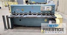 1/4" x 6.5' Amada #M-2060, Mechanical Powered Squaring Shear, 0.39"-39.37" Backgauge, 96" Squaring Arm, (9)