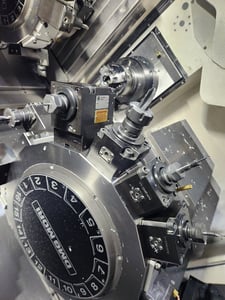 DMG, Mori-Seiki #NZX-2000S/T3Y3, CNC lathe, 31.5" swing, 8" chuck, 2.4" bar, 44.4" centers, 12.5"dia.