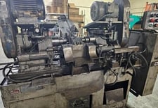 Economy #FH40-10, double end chamfering machine, magazine type feeder, serial #8109