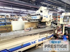 Komo #VMC-144, Vertical Machining Center w/4th Axis Rotary Table, 144" X, 20" Y, 15" Z, 144" x 20" Table, 10