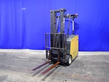 2900 lb. Yale #ESC030FAN36TE094, Electric Forklift, 36 V., 94" Mast, 218.5" lift, solid tires, FOR