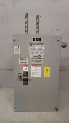 104 Amp. ASCO Series 300 #D00300B30104N10C, Automatic Transfer Switch, 3PH, 104 A, 480 Volts