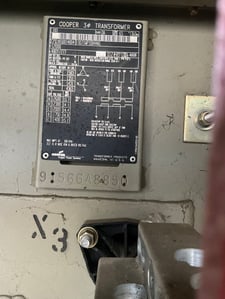 300 KVA 12000 Delta Primary, 480Y/277 Secondary, 3 phase, Padmount Transformer