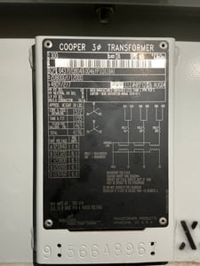 300 KVA 20800GY/12000 Primary, 480Y/277 Secondary, 3 phase, Padmount Transformer