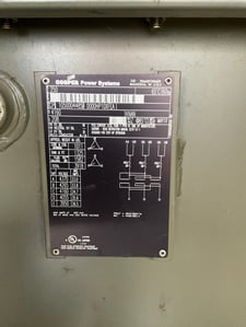 500 KVA 4160 Delta Primary, 208 Delta Secondary, 3 phase, Padmount Step Up Transformer
