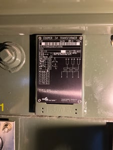 500 KVA 8320 Delta Primary, 208Y/120 Secondary, 3 phase, Padmount Transformer