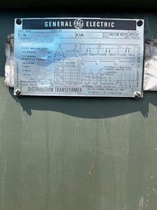 500 KVA 13800 Delta Primary, 208Y/120 Secondary, 3 phase, Padmount Transformer
