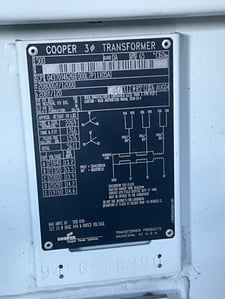 500 KVA 20800GY/12000 Primary, 208Y/120 Secondary, 3 phase, Padmount Transformer