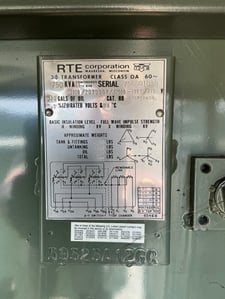 750 KVA 12000 Delta Primary, 480Y/277 Secondary, 3 phase, Padmount Transformer