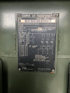 750 KVA 12000 Delta Primary, 208Y/120 Secondary, 3 phase, Padmount Transformer