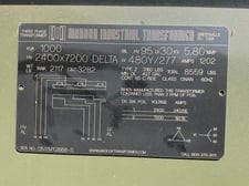 1000 KVA 2400 Delta Primary, 480Y/277 Secondary, 3 phase, Padmount Transformer