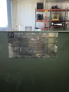 1000 KVA 12000Y/6930 Primary, 480 Delta Secondary, 3 phase, Padmount Transformer