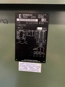 1000 KVA 13800GY/7970 Primary, 480Y/277 Secondary, 3 phase, Padmount Step Up Transformer