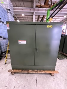 1500 KVA 24900 Delta Primary, 480Y/277 Secondary, 3 phase, Padmount Transformer, New