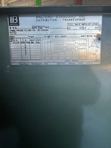 2000/2240 KVA 26400 Delta Primary, 480Y/277 Secondary, 3 phase, Padmount Transformer