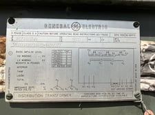 2000 KVA 34500GY/19920 Primary, 480Y/277 Secondary, 3 phase, Padmount Transformer