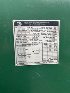 2250 KVA 12470GY/7200 Primary, 600GY/346 Secondary, 3 phase, Padmount Transformer, New