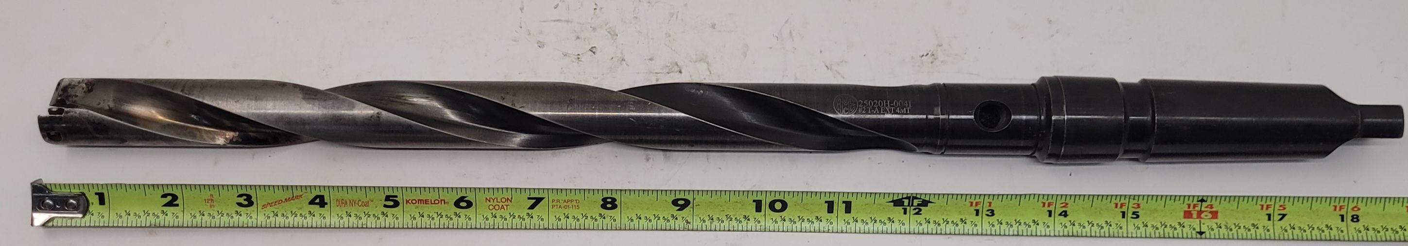 Allied Machine & Engineering #25020H-004I, carbide insert drill, 4MT