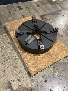 28" Generic 4-jaw chuck with hardened jaws