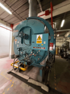 350 HP Cleaver-Brooks #CB-400-350-150, Steam Boiler, Natural Gas, 150 psi, 14,650,000 BTU/hr., 2008