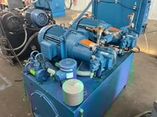 30 HP Dual motor Hydraulic Power Unit, 20 GPM, 3000psi, 100 gallon tank, Control panel, each motors w/ Bosch