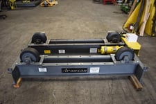5 Ton, Koike Aronson, turning roll, 1 idler/driver, rubber tires, variable speed, hand pendant controller