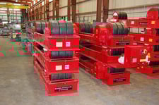 90 Ton, Koike Aronson Ransome #DPRR / DIRR, tank tunring roll, hand pendant controller