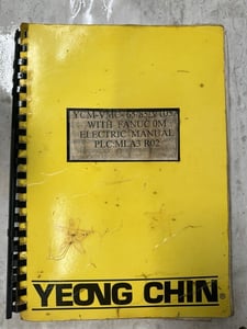 Original SUPERMAX YCM-VMC-65/85/<wbr>V105A Fanuc 0M Electric Manual PLC:MLA3 R02
