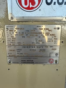 700 HP 1790 RPM US Motors, Frame 5812VP, TEFC, Angular Contact(2)/ Radial Ball, 1.15 service factor, 4160